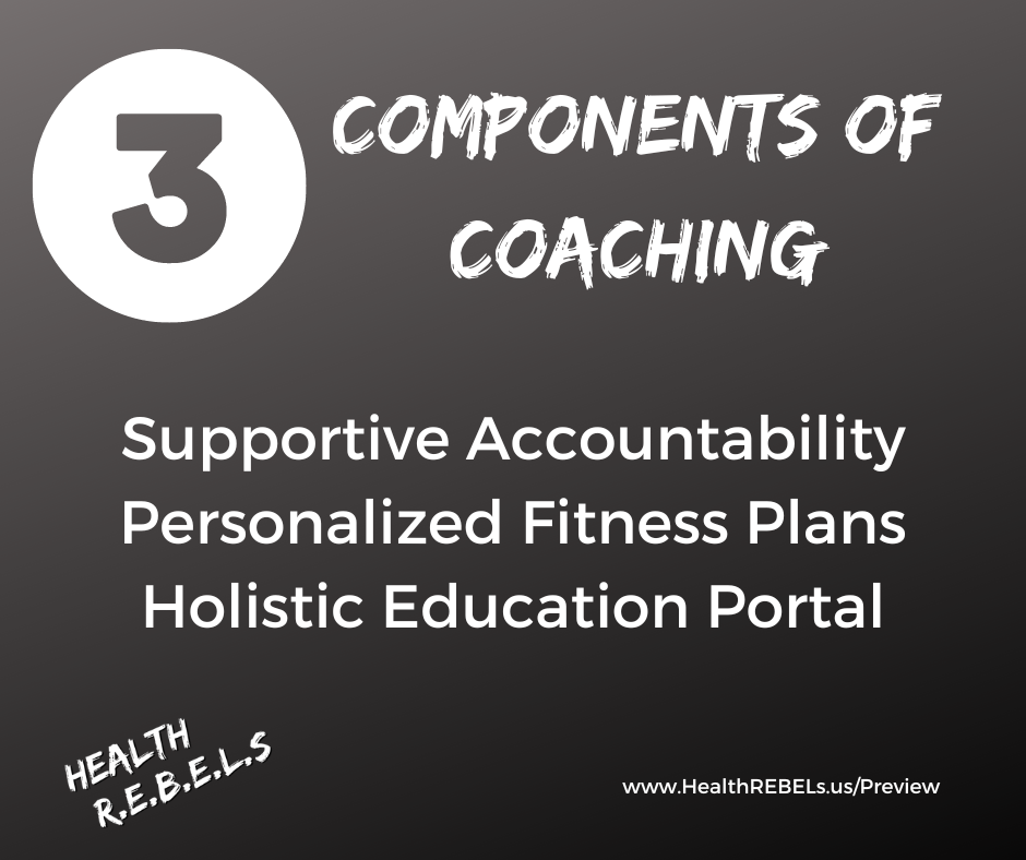 Components Of Coaching Personal Trainer Spokane
