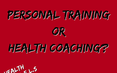 Do you need personal training or health coaching?