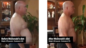 Revisiting the McDiet Experiment